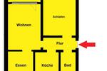 Etagenwohnung Schwelm - 3 Zimmer, 63 m&sup2;, 469&euro; | Angebot:26041768