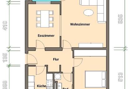 Wohnung Isernhagen - 2.5 Zimmer, 72 m&sup2;, 995&euro; | Angebot:26680516