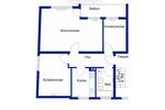 Etagenwohnung Wolfsburg Almke - 3 Zimmer, 68 m&sup2;, 770&euro; | Angebot:26613130