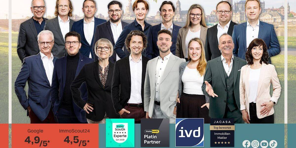 Erstbezug im König-Albert-Park 4 zimmer