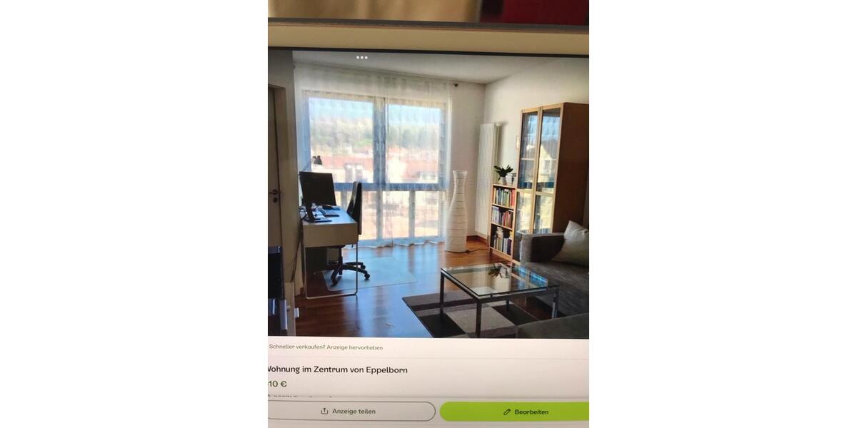 Etagenwohnung Eppelborn - 2 Zimmer, 56 m&sup2;, 550&euro; | Angebot:25170231