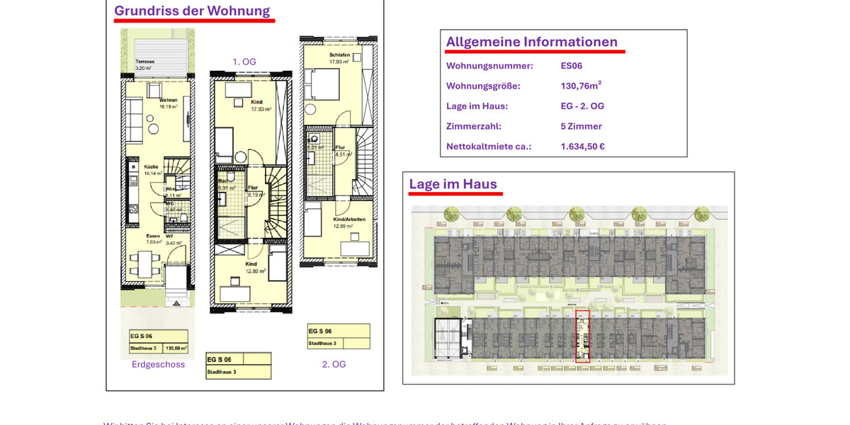 Etagenwohnung Wolfsburg Almke - 5 Zimmer, 130 m&sup2;, 1.635&euro; | Angebot:21201834