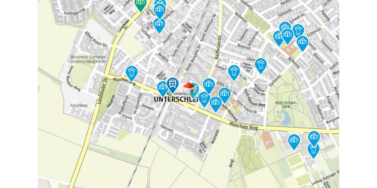 Maisonettenwohnung Unterschleißheim - 3 Zimmer, 73 m&sup2;, 1.600&euro; | Angebot:23736014