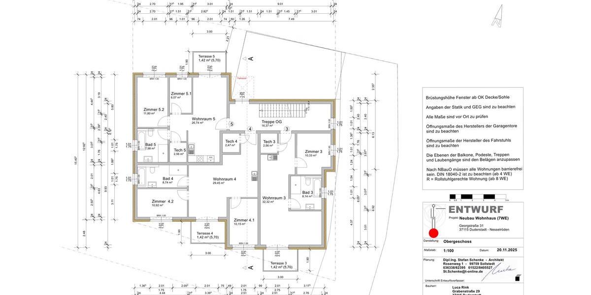 Etagenwohnung Duderstadt - 2 Zimmer, 55 m&sup2;, 730&euro; | Angebot:26052907