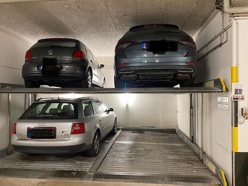 Tief-Garagen-Stellplatz in der Innenstadt von Weimar