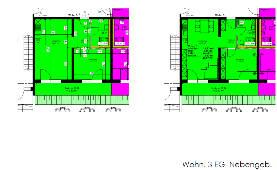 Etagenwohnung Sankt Oswald-Riedlhütte Riedlhütte - 3 Zimmer, 70 m&sup2;, 9&euro; | Angebot:24884566