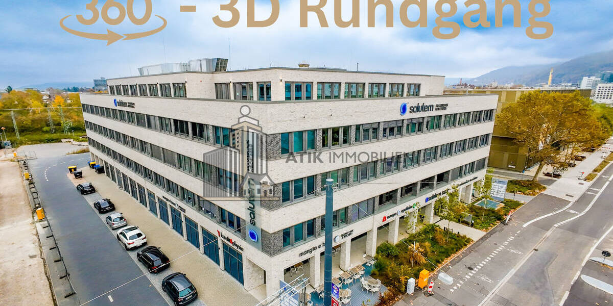 ATIK: Penthouse Provisionsfrei - exklusiv und modern im Ärzte- und Gesundheitszentrum Salutem Bahnst - Gewerbeobjekt Heidelberg Weststadt | Angebot:26311862