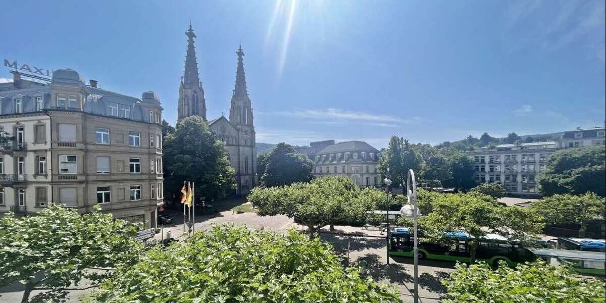 Etagenwohnung Baden-Baden Baden - 2 Zimmer, 62 m&sup2;, 900&euro; | Angebot:27208400