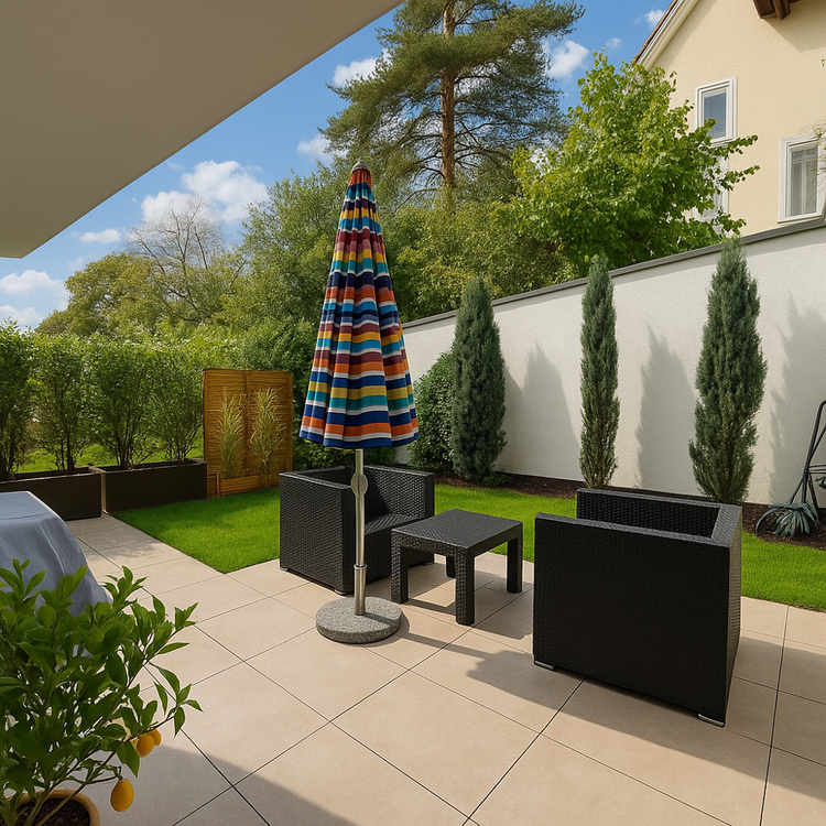 Wohnen am Michelsberg – exklusive Erdgeschosswohnung mit Terrasse 2.5 zimmer