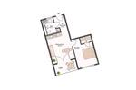 Etagenwohnung Dresden Johannstadt-Süd - 2 Zimmer, 50 m&sup2;, 770&euro; | Angebot:25970016