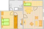 Wohnen auf Zeit Bamberg Am Bruderwald - 3 Zimmer, 70 m&sup2;, 780&euro; | Angebot:26578332