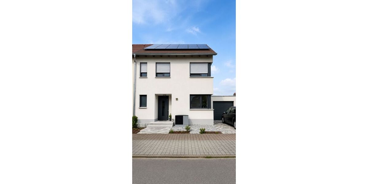 Moderne Doppelhaushälfte (Baujahr 2021) mit 15 kWp PV-Anlage, Wärmepumpe und Top-Lage Nahe St. Leoner See - Doppelhaushälfte St. Leon-Rot Rot | Angebot:26988912