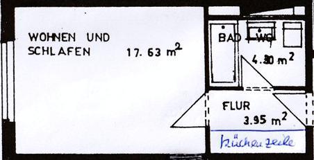 EinZimmerappartement zu vermieten in MZ Bretzenheim