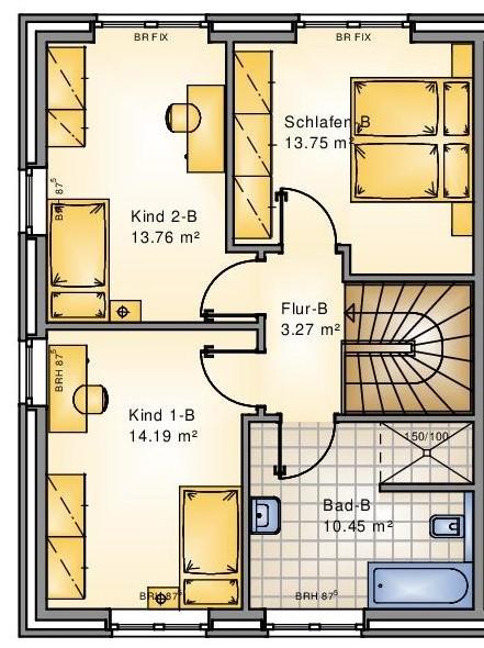 Doppelhaushälfte Varel - 4 Zimmer, 118 m&sup2;, 1.400&euro; | Angebot:26455793