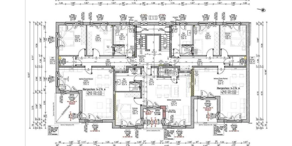 Etagenwohnung Konz Obermennig - 3 Zimmer, 86 m&sup2;, 1.040&euro; | Angebot:26824801