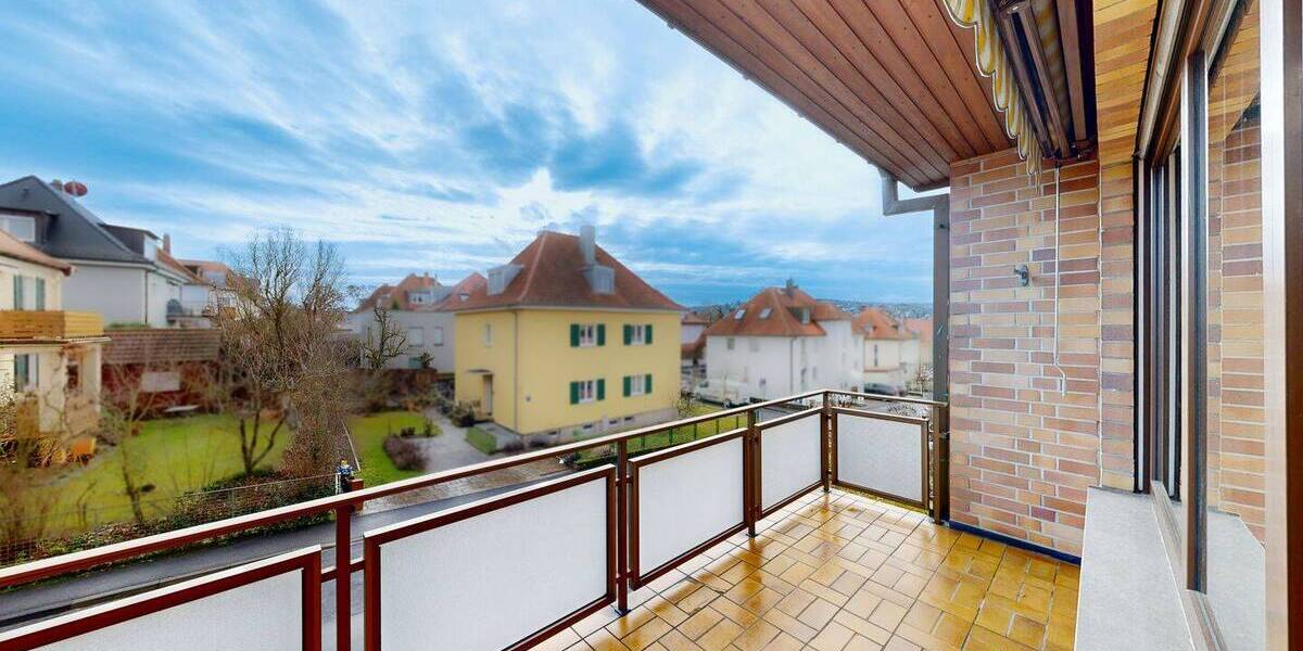 Etagenwohnung Würzburg Sanderau - 4 Zimmer, 92 m&sup2;, 1.150&euro; | Angebot:25997025