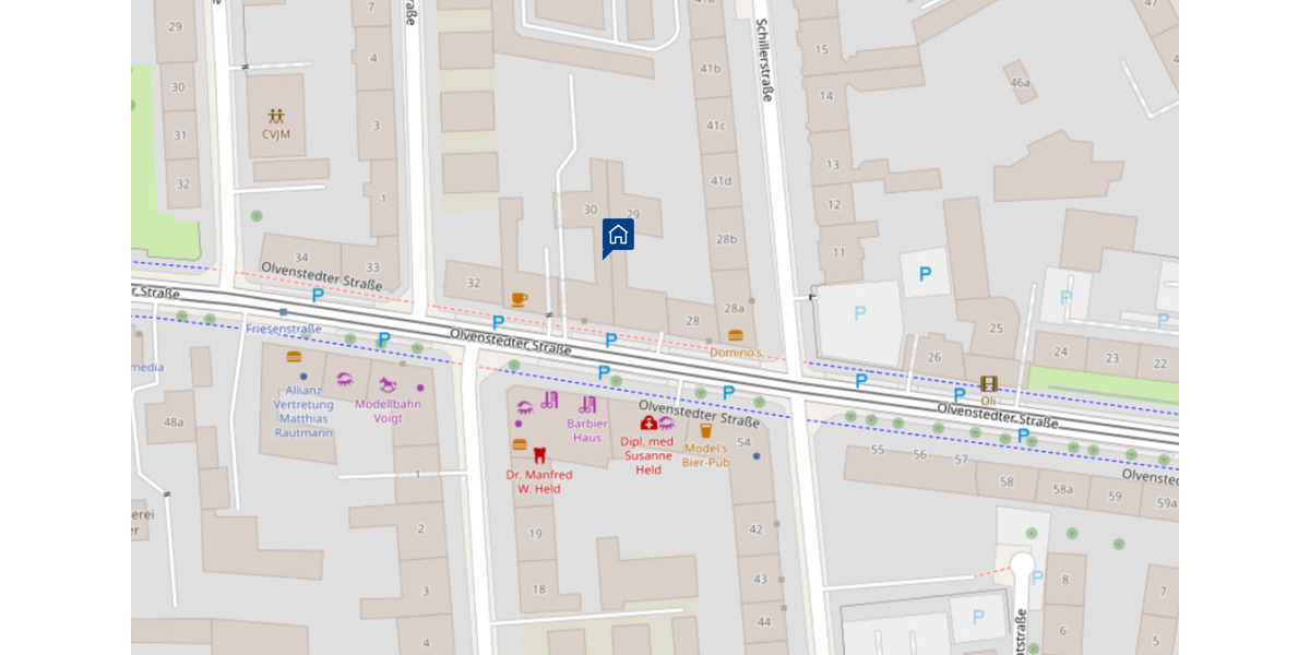 Erdgeschoßwohnung Magdeburg Nordwest - 2 Zimmer, 51 m&sup2;, 366&euro; | Angebot:25887240