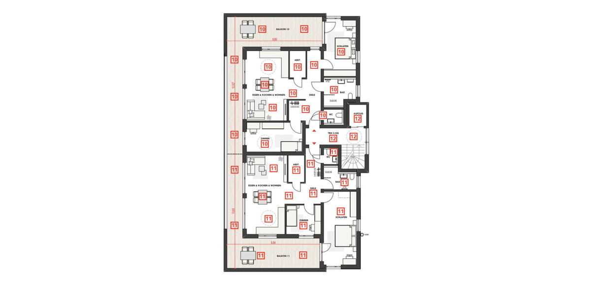 Einfamilienhaus Wehingen - 3.5 Zimmer, 95 m&sup2;, 1.155&euro; | Angebot:24936973