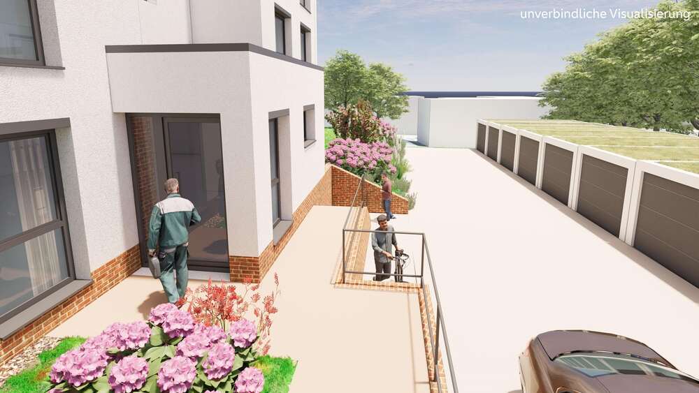 Erstbezug! Moderne 4-Zimmer Wohnung mit Balkon und Garage! - Etagenwohnung Hartmannsdorf | Angebot:26557057