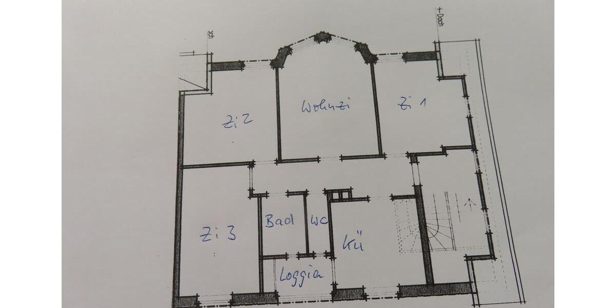 Etagenwohnung Pforzheim Nordstadt - 4 Zimmer, 97 m&sup2;, 880&euro; | Angebot:23747435