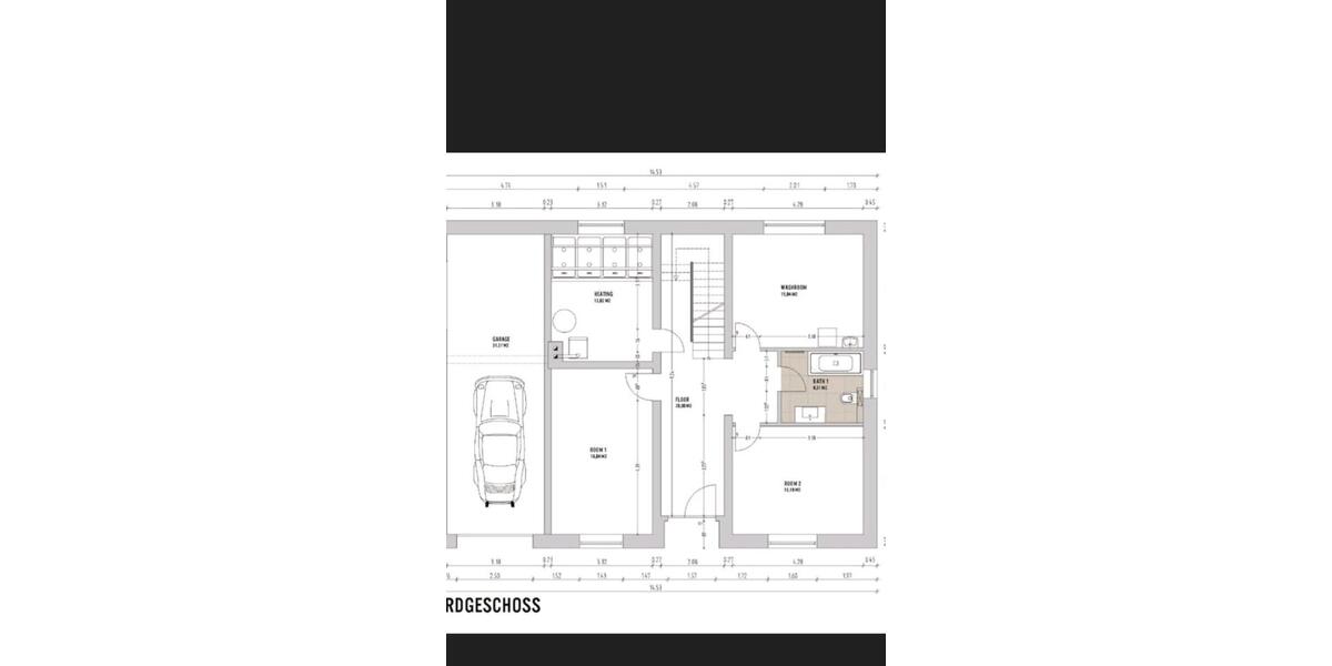 2 Zimmer + privates Bad 2 zimmer