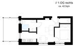 Etagenwohnung Olpe - 2 Zimmer, 37 m&sup2;, 511&euro; | Angebot:26148536
