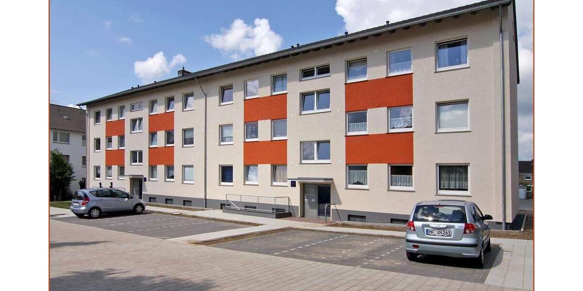 Etagenwohnung Kirchlengern - 3 Zimmer, 69 m&sup2;, 453&euro; | Angebot:25362975