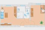 Erdgeschoßwohnung Eisenhüttenstadt - 2 Zimmer, 34 m&sup2;, 588&euro; | Angebot:26333833