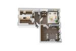 Etagenwohnung Zwickau Eckersbach - 2 Zimmer, 46 m&sup2;, 249&euro; | Angebot:26834763