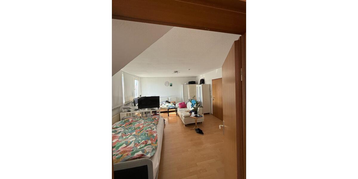 Dachgeschoßwohnung Ludwigshafen am Rhein Ludwigshafen-Hemshof - 1 Zimmer, 35 m&sup2;, 400&euro; | Angebot:25931572
