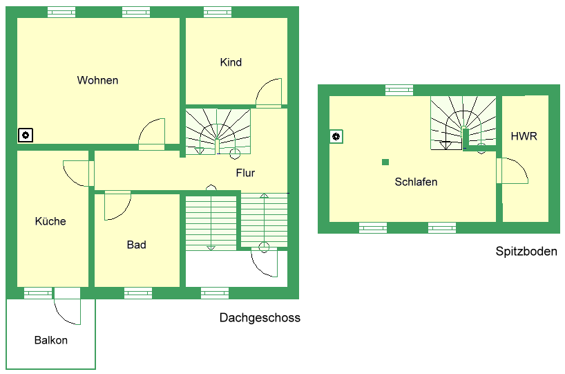 Schicke 3-Raum-Wohnung mit großem Balkon in schöner Innenstadtlage
