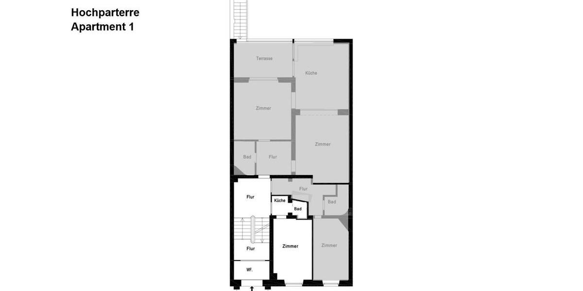 Etagenwohnung Bremen Östliche Vorstadt - 1 Zimmer, 23 m&sup2;, 460&euro; | Angebot:24817666