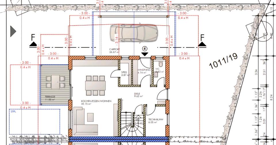 Doppelhaushälfte Bogen - 5 Zimmer, 134 m&sup2;, 1.350&euro; | Angebot:25568550
