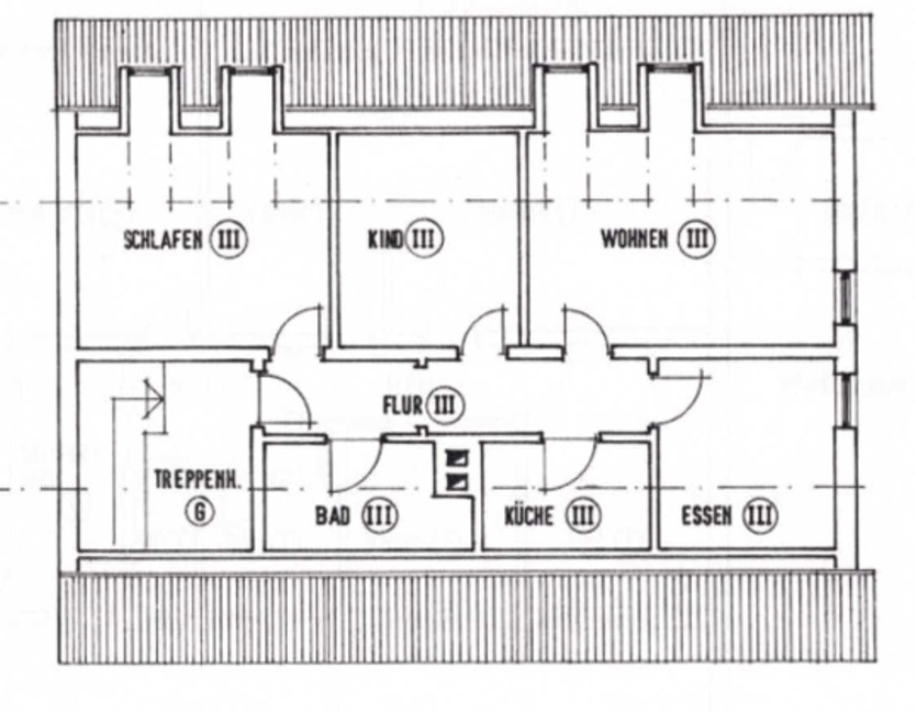 4-Raum-Wohnung