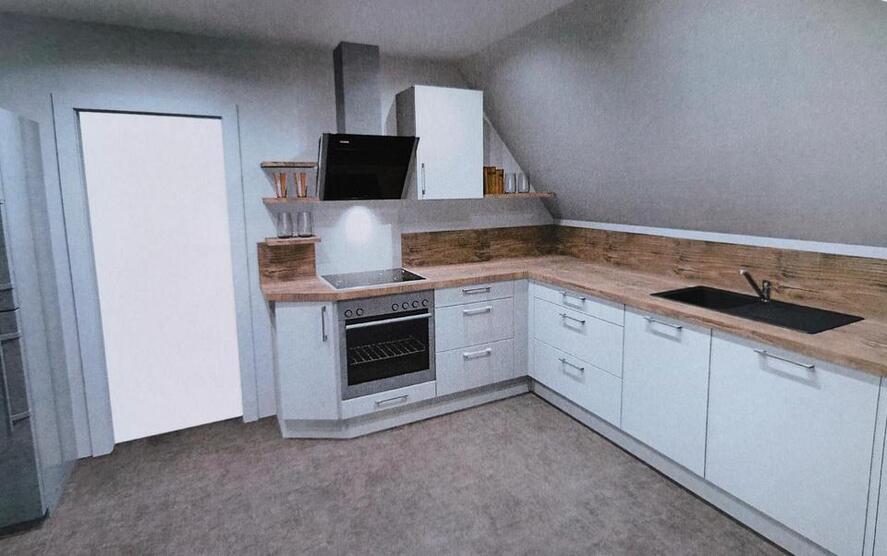 46 m² Dachgeschoßwohnung, 2 ZKB, Warburg Kernstadt