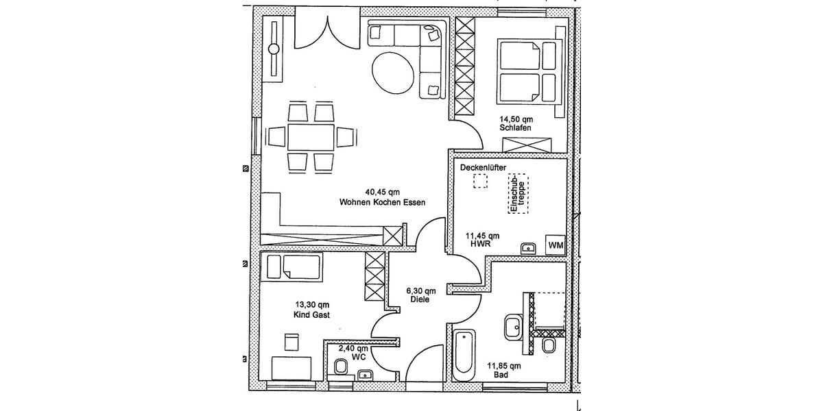 Bungalow Zwickau Zwickau-West - 3 Zimmer, 113 m&sup2;, 1.240&euro; | Angebot:26045165