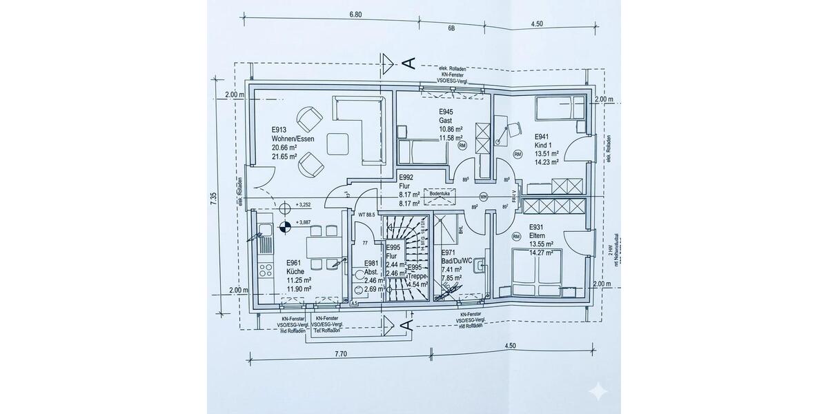 Etagenwohnung Stadtkyll - 4 Zimmer, 85 m&sup2;, 890&euro; | Angebot:26269182