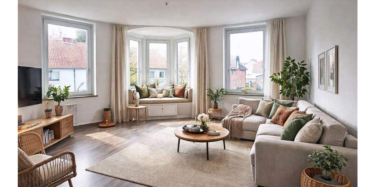 Etagenwohnung Recklinghausen Süd - 3 Zimmer, 87 m&sup2;, 540&euro; | Angebot:25881549
