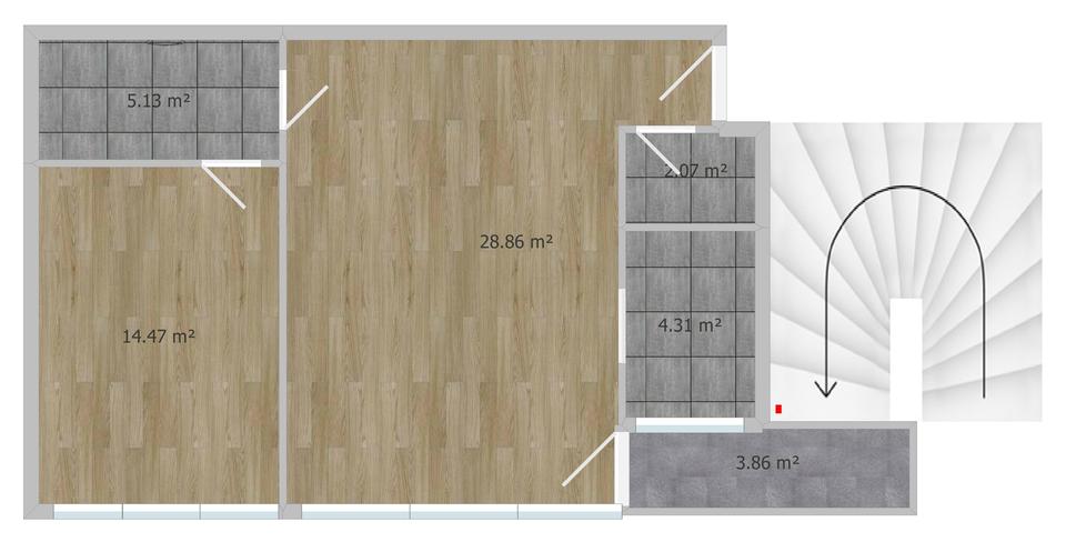 Wohnen auf Zeit Düsseldorf Pempelfort - 2 Zimmer, 55 m&sup2;, 1.690&euro; | Angebot:26639271