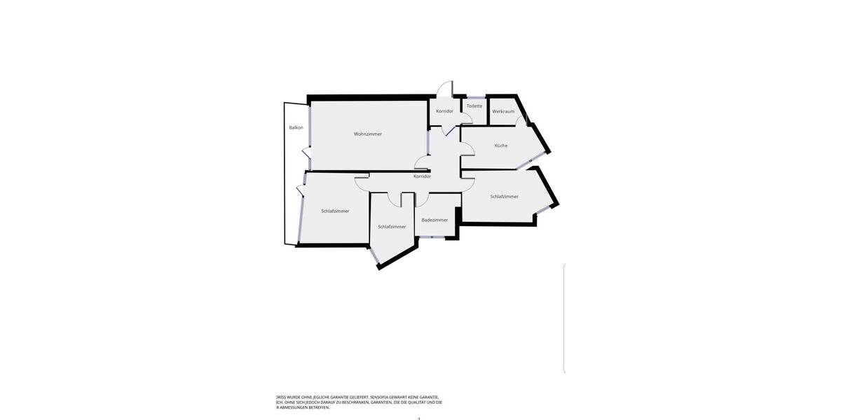 Etagenwohnung Mannheim Käfertal - 4 Zimmer, 101 m&sup2;, 1.051&euro; | Angebot:24848675