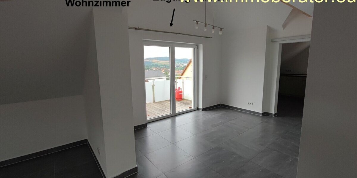 Wohnen mit Stil und Freiraum 3,5 Zimmer Whg WFL ca. 120 m² ger. Balkon Einbauküche Fernblick 2 Kfz-Stellpl. vorhanden ab sofort! - 3.5 Neunburg vorm Wald | Angebot:26762811