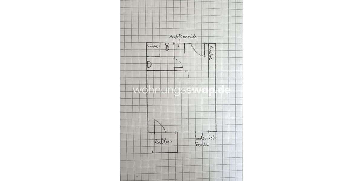 Etagenwohnung Potsdam - 1 Zimmer, 33 m&sup2;, 380&euro; | Angebot:25898083