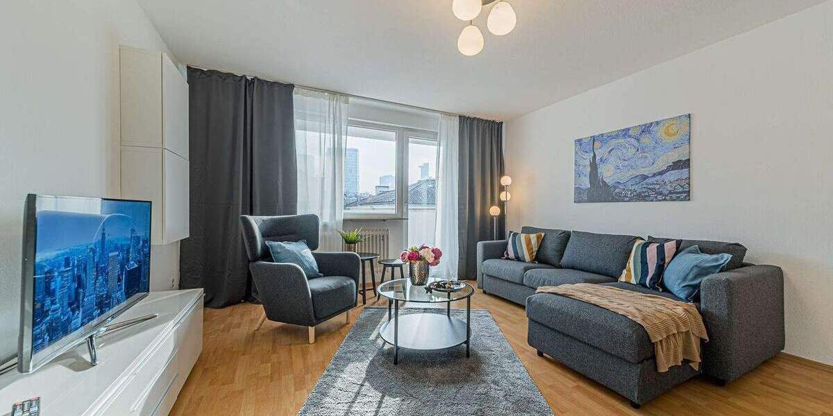 Etagenwohnung Frankfurt am Main Westend-Süd - 2 Zimmer, 66 m&sup2;, 2.490&euro; | Angebot:25661903
