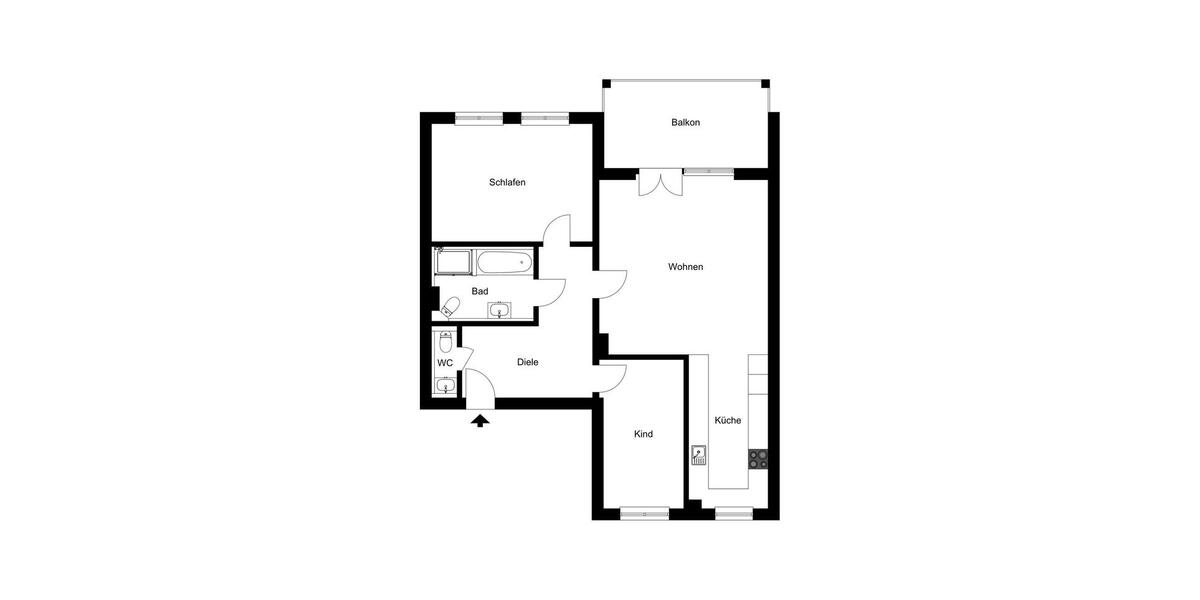 Etagenwohnung Lechbruck am See - 3 Zimmer, 93 m&sup2;, 1.150&euro; | Angebot:26544483