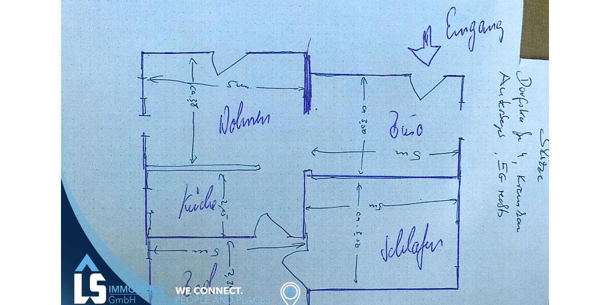Erdgeschoßwohnung Kalbe (Milde) - 3 Zimmer, 80 m&sup2;, 500&euro; | Angebot:25990017