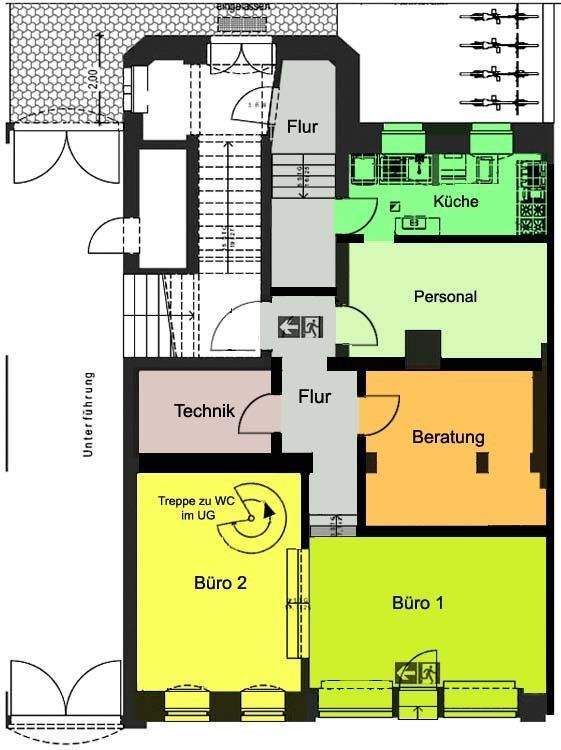 Dresdner Neustadt! Ihr neues Büro - gute Sichtbarkeit! 5 zimmer