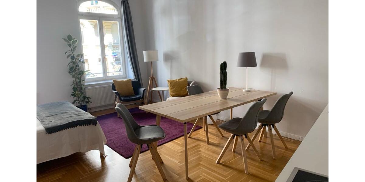 Hochparterre Leipzig Süd - 1 Zimmer, 43 m&sup2;, 850&euro; | Angebot:26702000