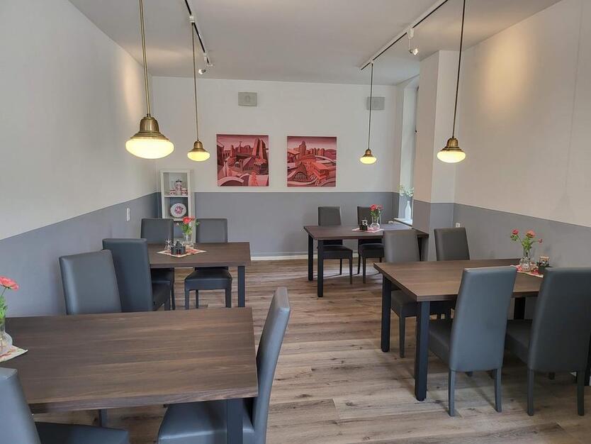 Gemütliche Caféfläche