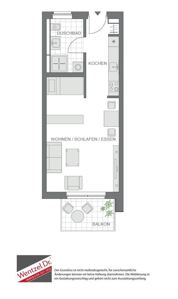 Ideale Singlewohnung im Ilmenaugarten zur Miete- Wentzel Dr. zimmer