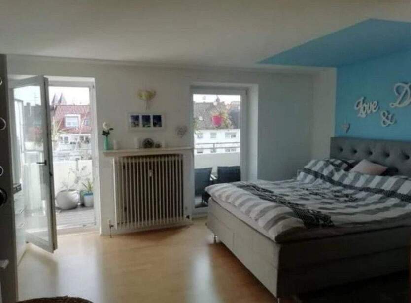 Helles und Modernisiertes 2-Zimmer-Apartment mit Balkon in Nürnberg Gärten b Wöhrd 2 zimmer